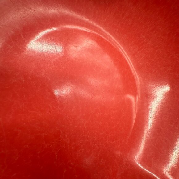 Vintage Butt Bowl Serving Dish Pink Mid Century Brachell USA Melmac Melamine 60s - Picture 6 of 10